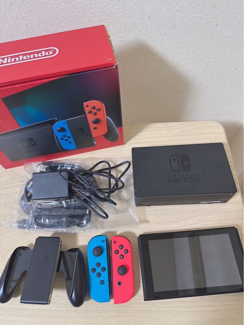 Nintendo Switch 本体 極美品　大乱闘スマッシュブラザーズ