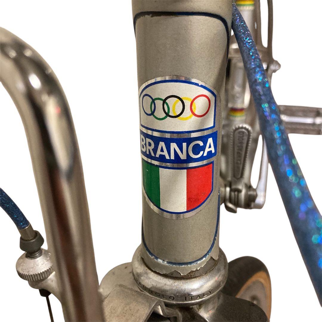 70s ヴィンテージ ロードバイク Branca チネリ BLUE LUG