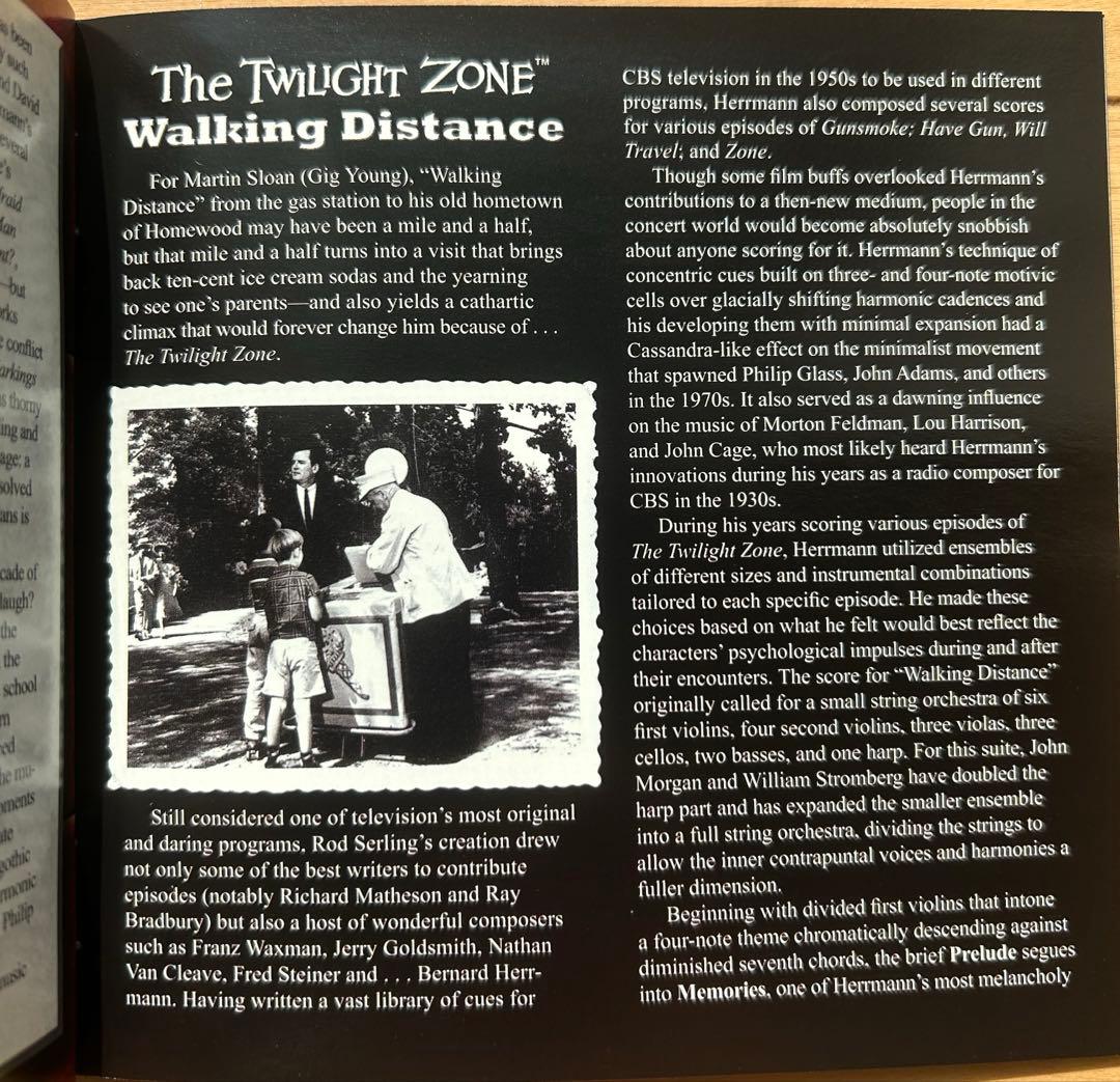 華氏451／トワイライトゾーン 過去を求めて　サウンドトラック・スコア　CD