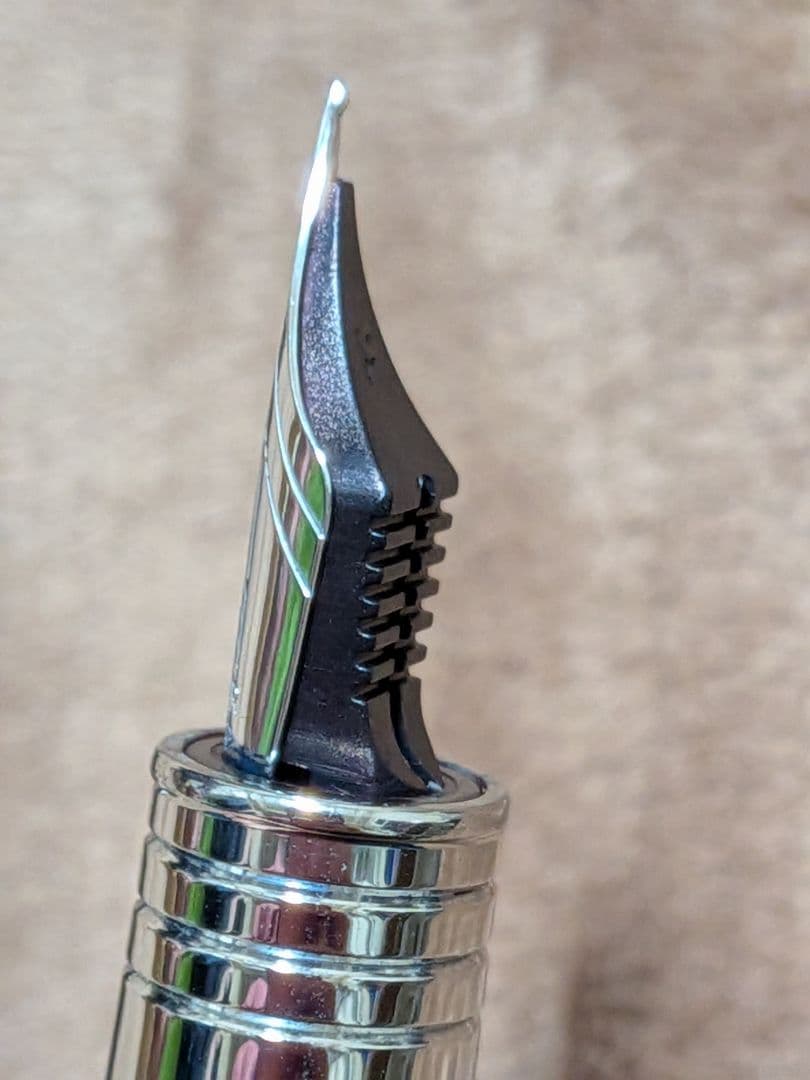 パーカー　プリミエ　ラックブラックST万年筆18k750