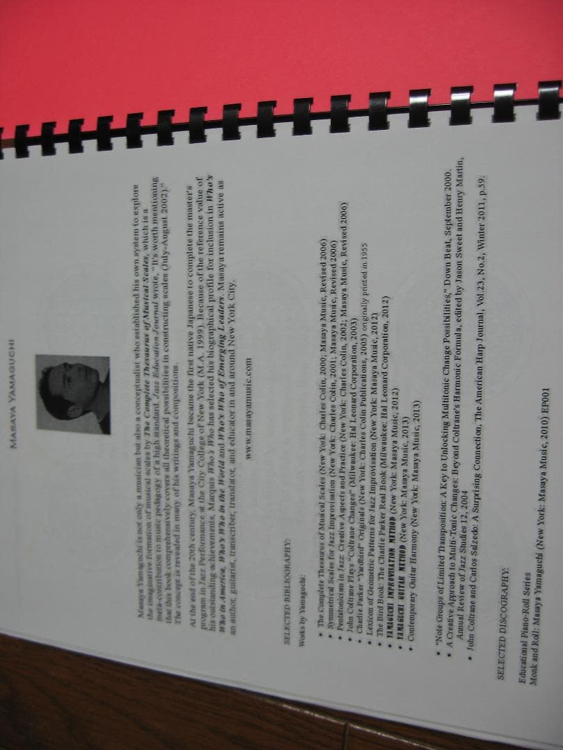 YAMAGUCHI Guitar Method 山口雅也 洋書 ギター教本