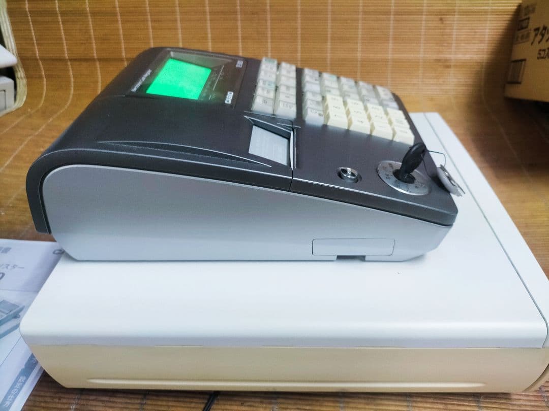 カシオレジスター　TE-300　フル設定無料　 送料無料人気機種　301488