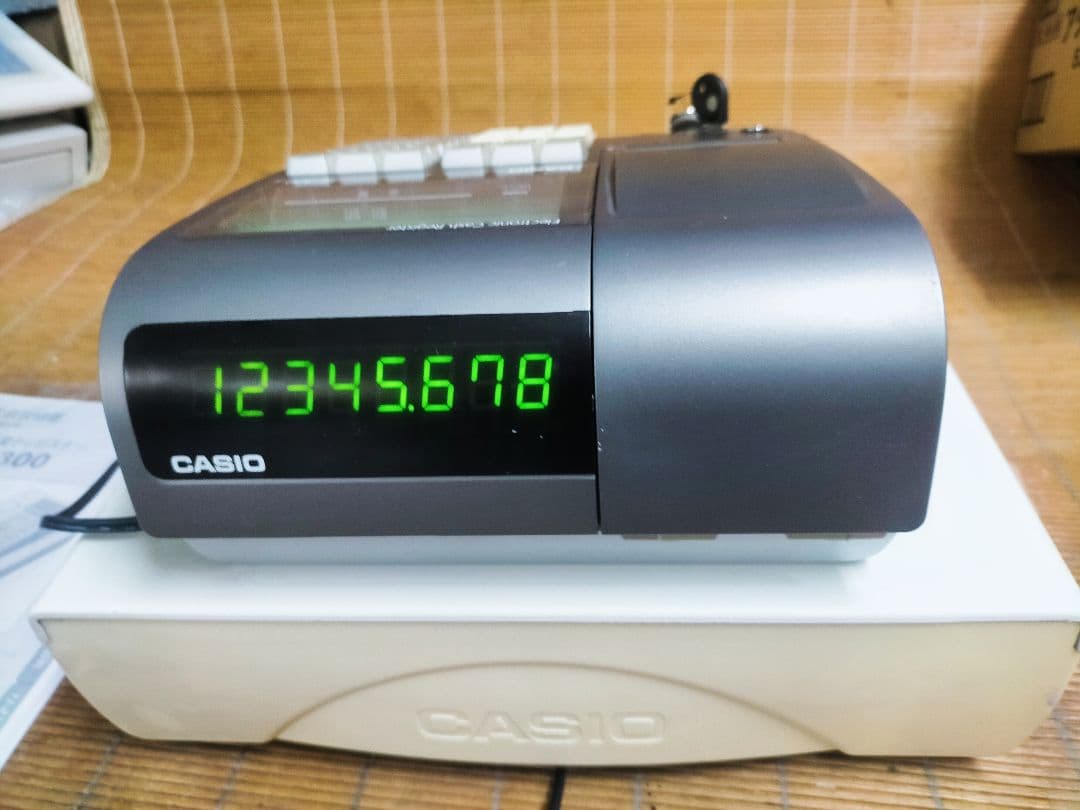 カシオレジスター　TE-300　フル設定無料　 送料無料人気機種　301488