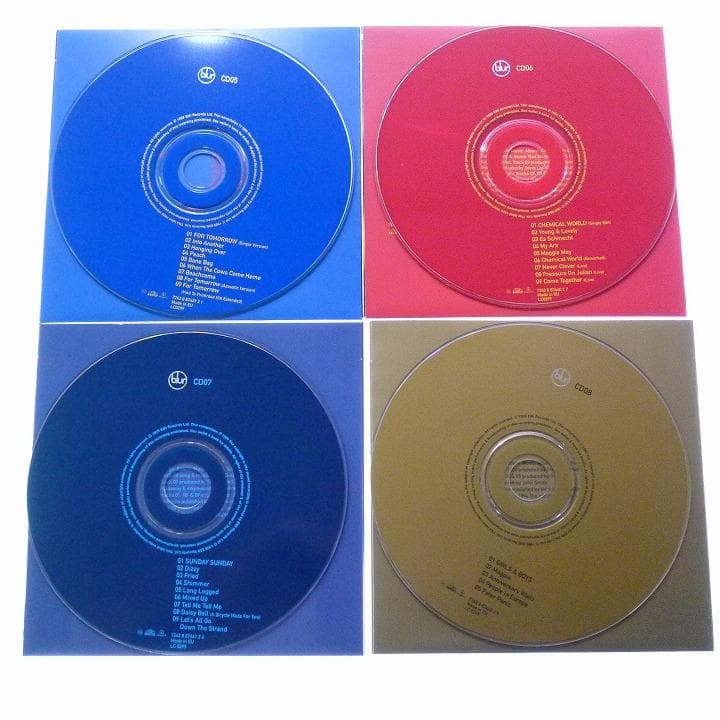 Blur 10 Year Box Set CDS 22枚組 限定 ブラー 帯付き