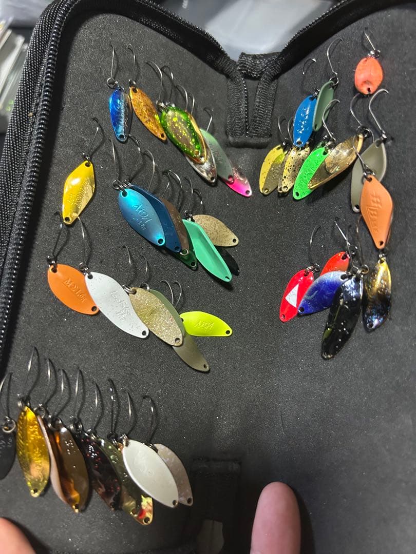 ま*さ様 管釣り エリアトラウト ルアー・スプーン引退整理品 大量