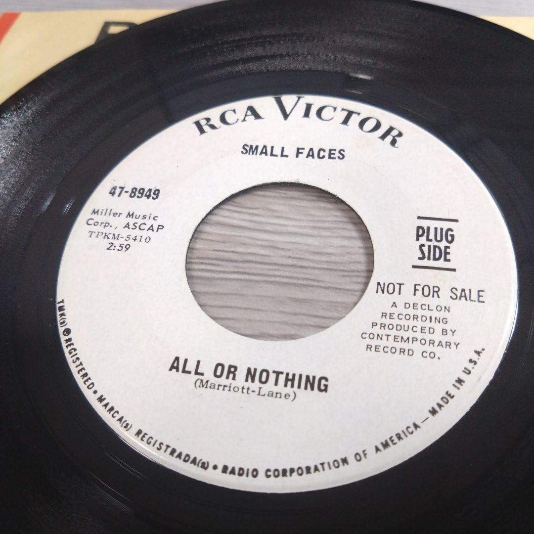 SMALL FACES all or nothing スモール・フェイセス