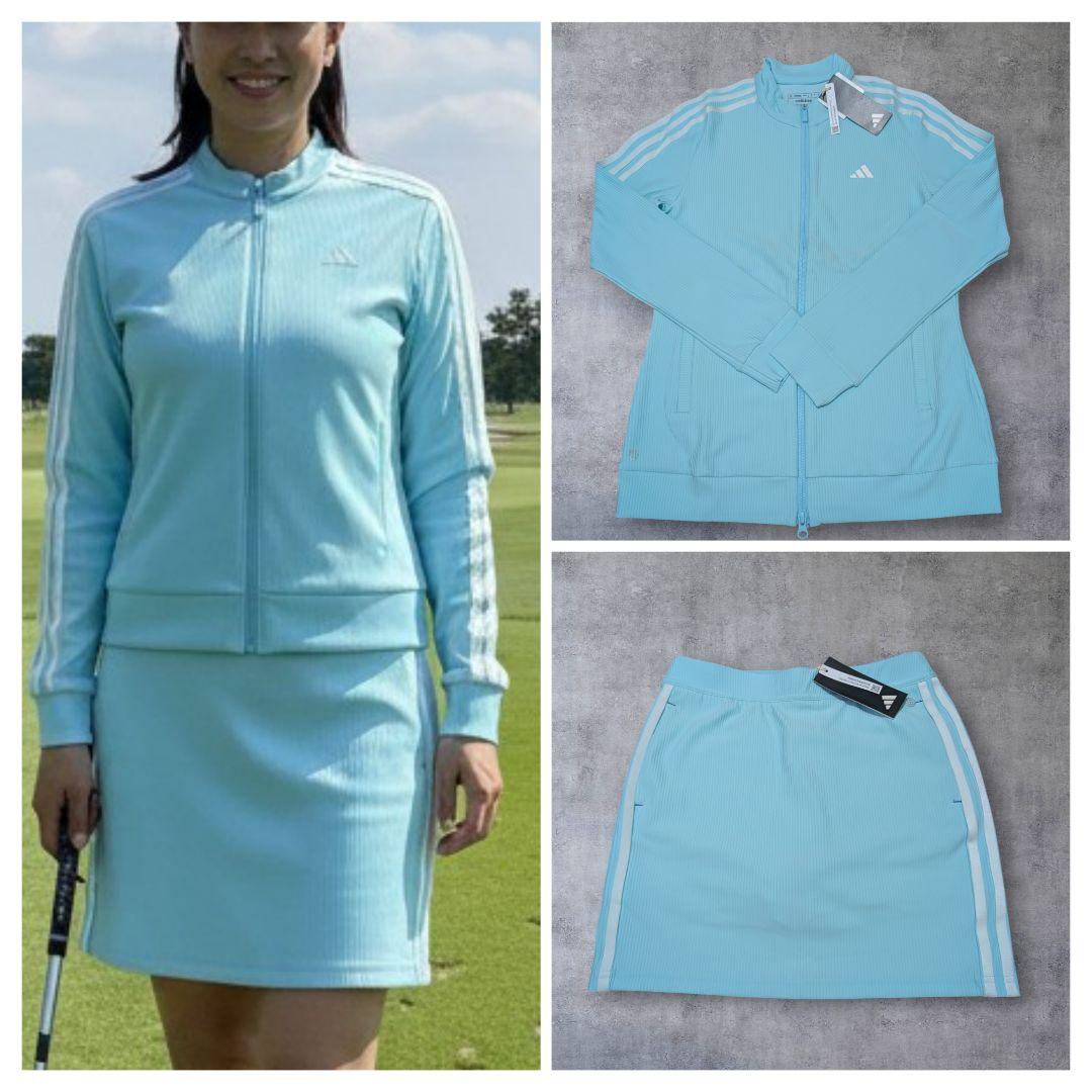 【新品67%off】アディダス スリーストライプ ジャケットスカートセット M