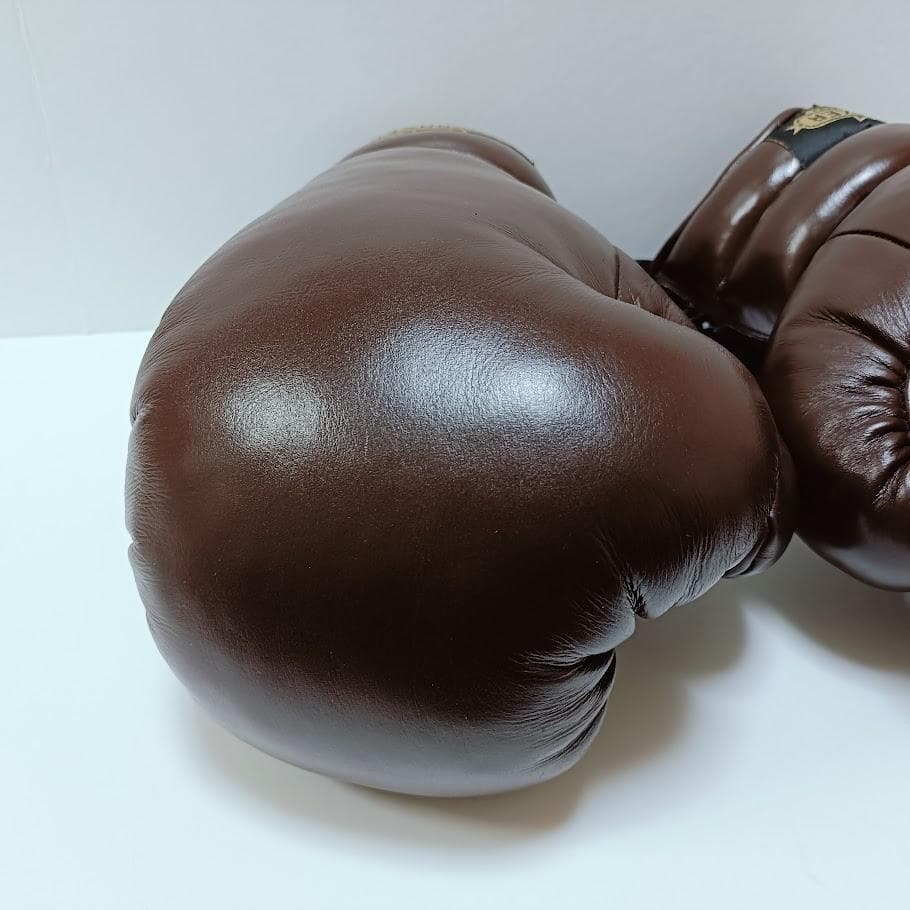 TOP BOXER トップボクサー ボクシンググローブ ブラウン 16oz