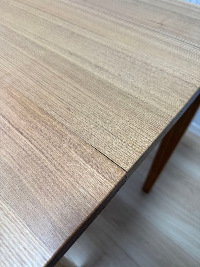 無印良品 無垢材デスク オーク材 引き出し付き 学習机 MUJI 木製デスク