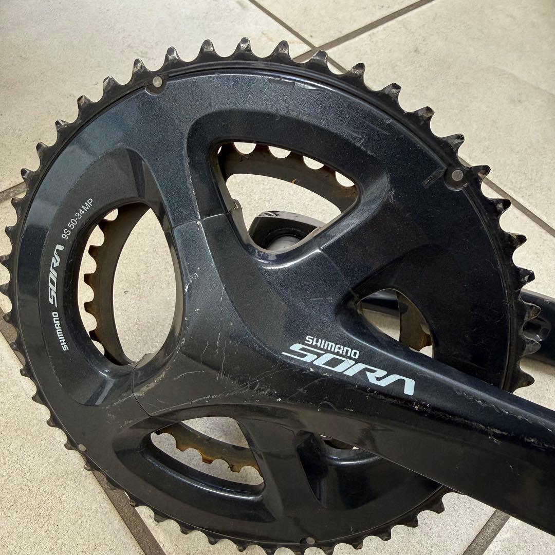 クランクセット FC-R3000 Sora 170mm 50-34T 9s対応