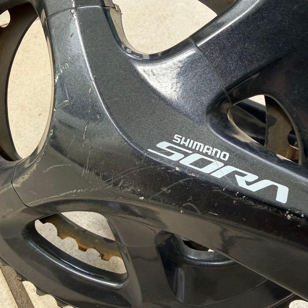 クランクセット FC-R3000 Sora 170mm 50-34T 9s対応