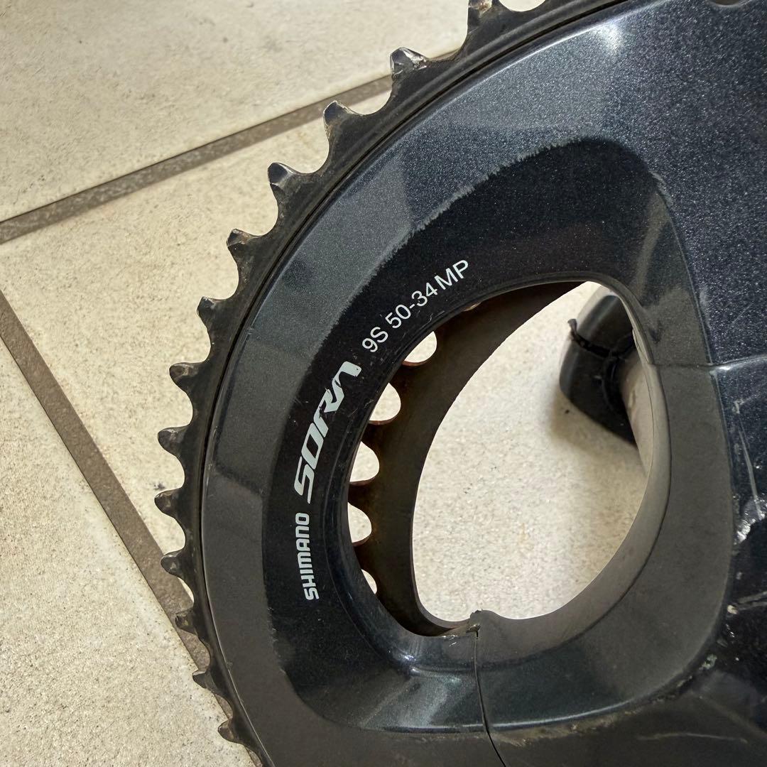 クランクセット FC-R3000 Sora 170mm 50-34T 9s対応