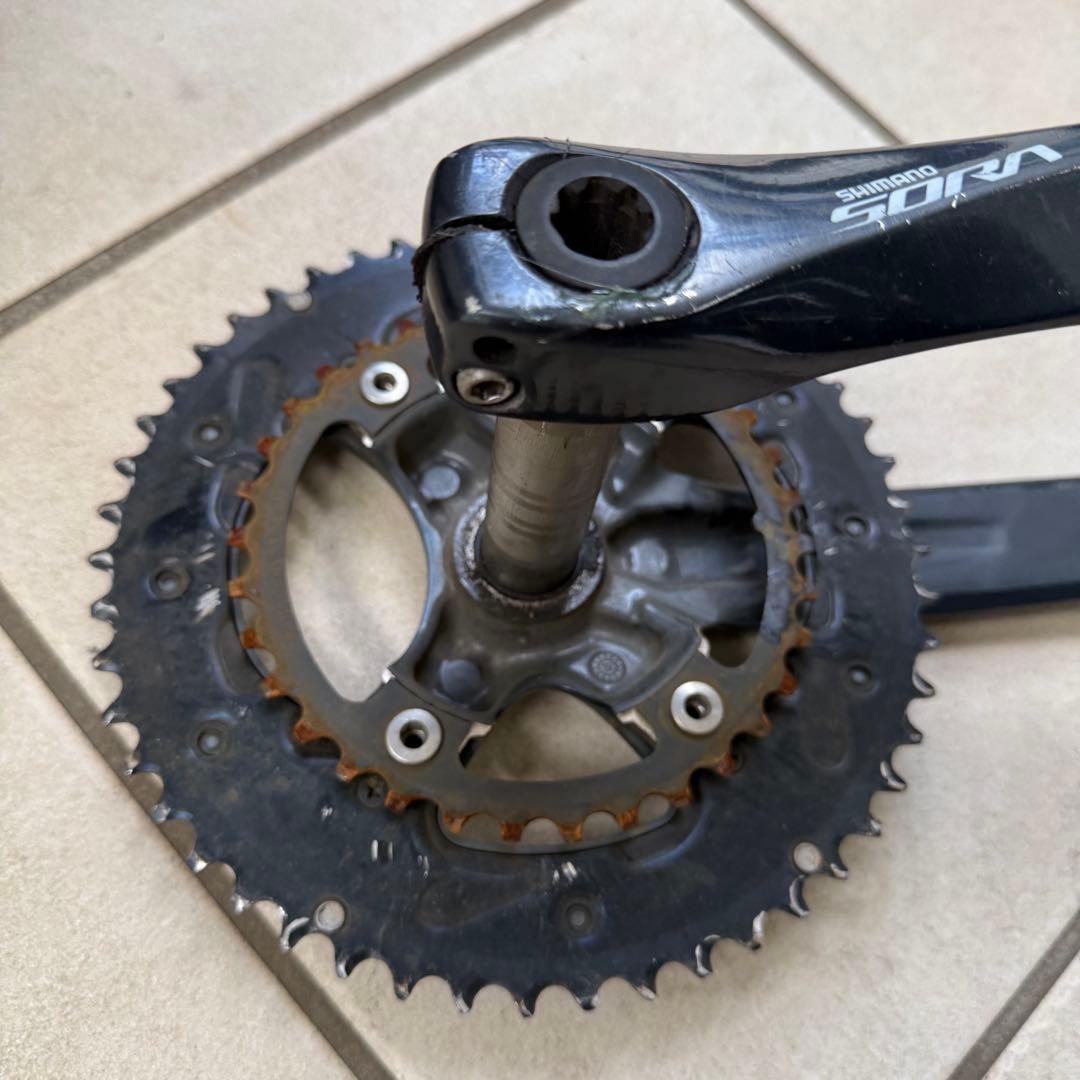 クランクセット FC-R3000 Sora 170mm 50-34T 9s対応