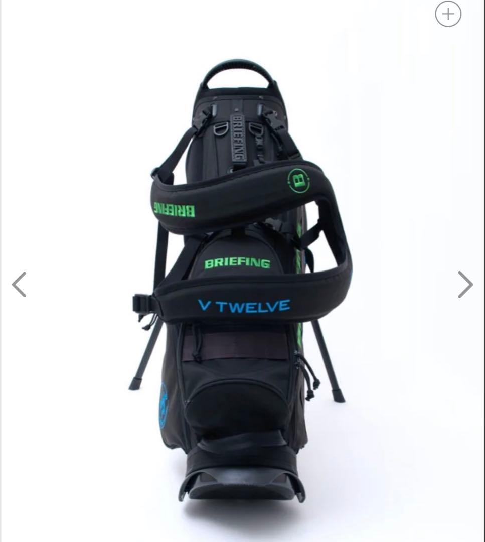 BRIEFING×V12 キャディバッグ　ヘッドカバー　カートバック　9個セット