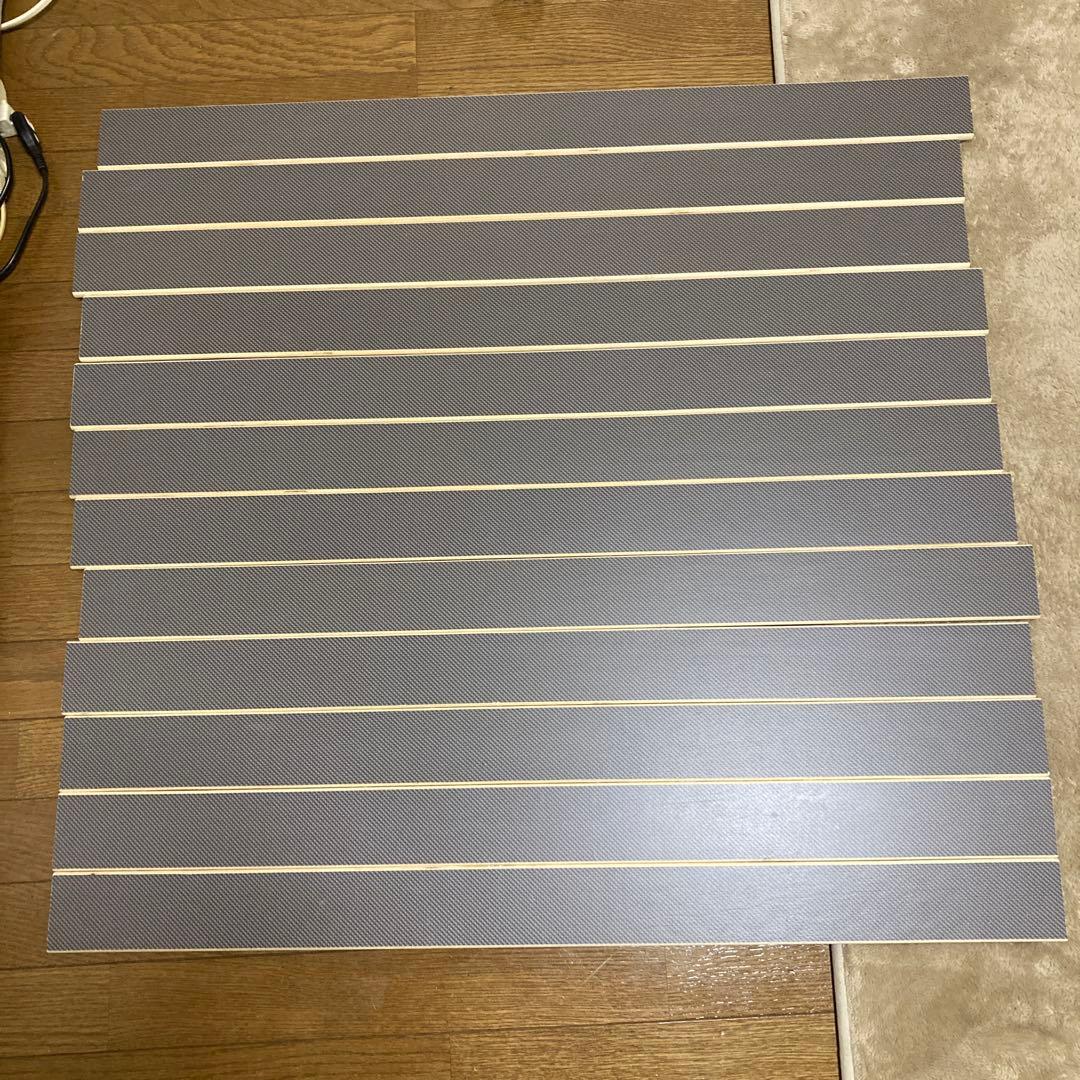 ニトリシングルベッドフレーム スチール製 ブラック