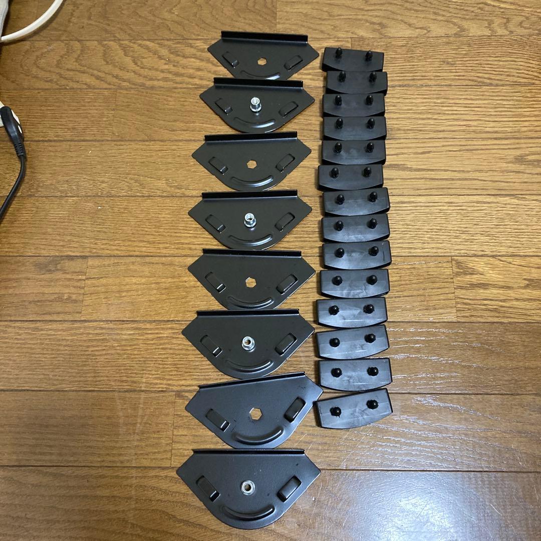 ニトリシングルベッドフレーム スチール製 ブラック