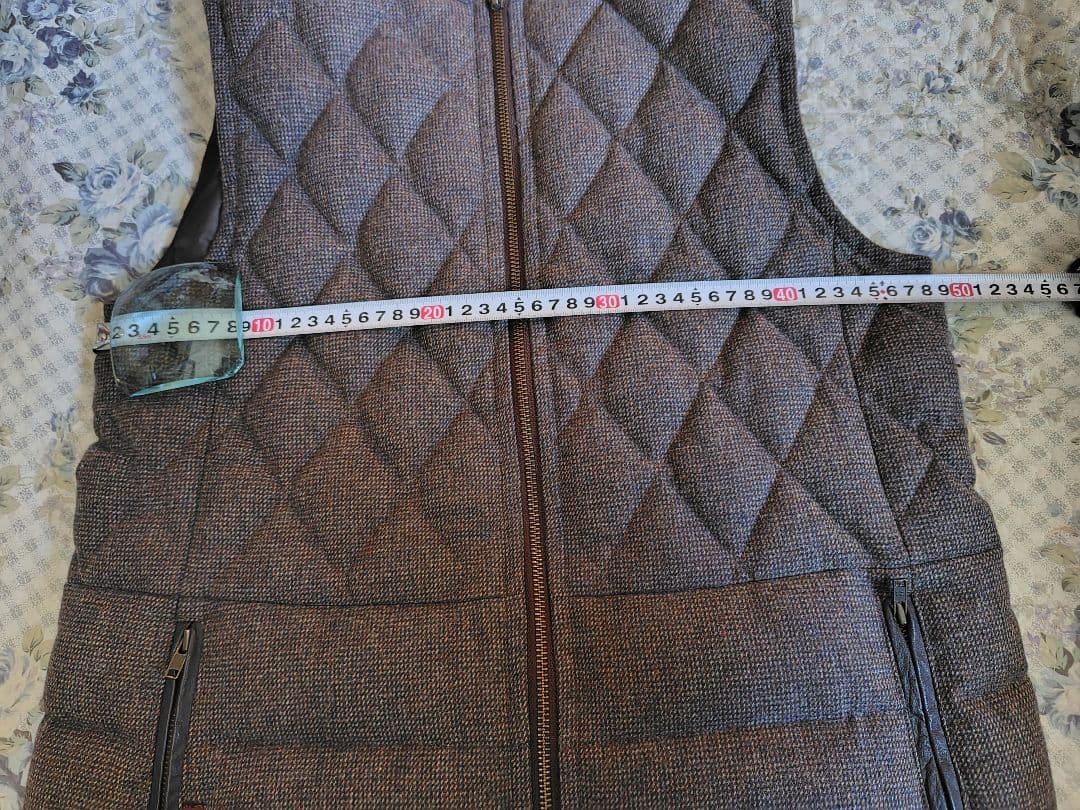 マドモアゼルノンノン ツイードダウンベスト40L