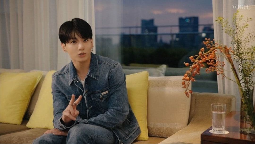   JUNGKOOK ティントストーンデニムセットアップ