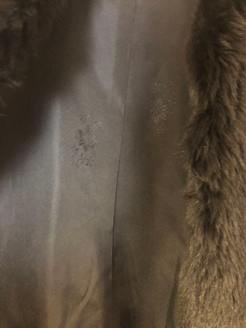 リアルファー　ケープコート　フリーサイズ