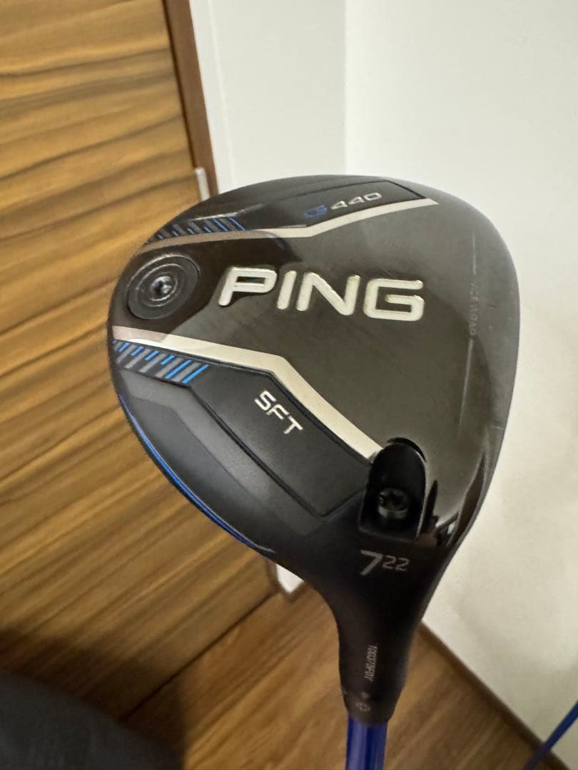 PINGG440SFTフェアウェイウッド3W 5W 7WALTA JCBブルーS