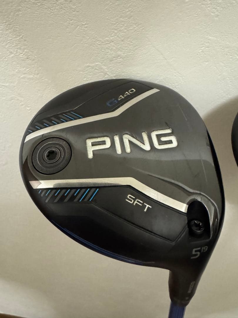 PINGG440SFTフェアウェイウッド3W 5W 7WALTA JCBブルーS