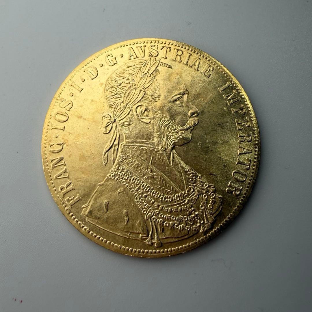 古銭　1881オーストリア帝国　フランツ・ヨーゼフ1世