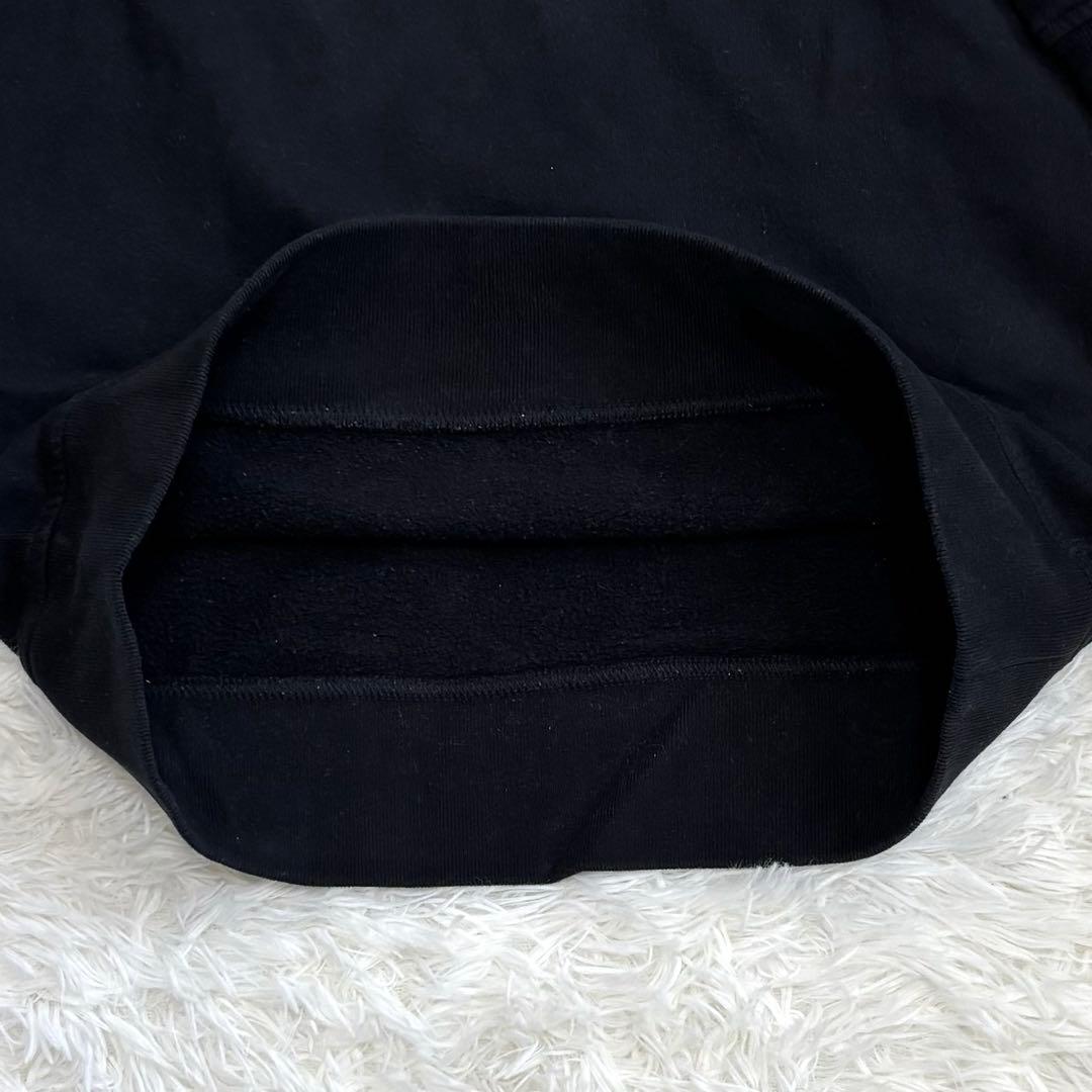 【現行タグ✨️】ポロラルフローレン パーカー ビッグポニー 裏起毛 ブラック M