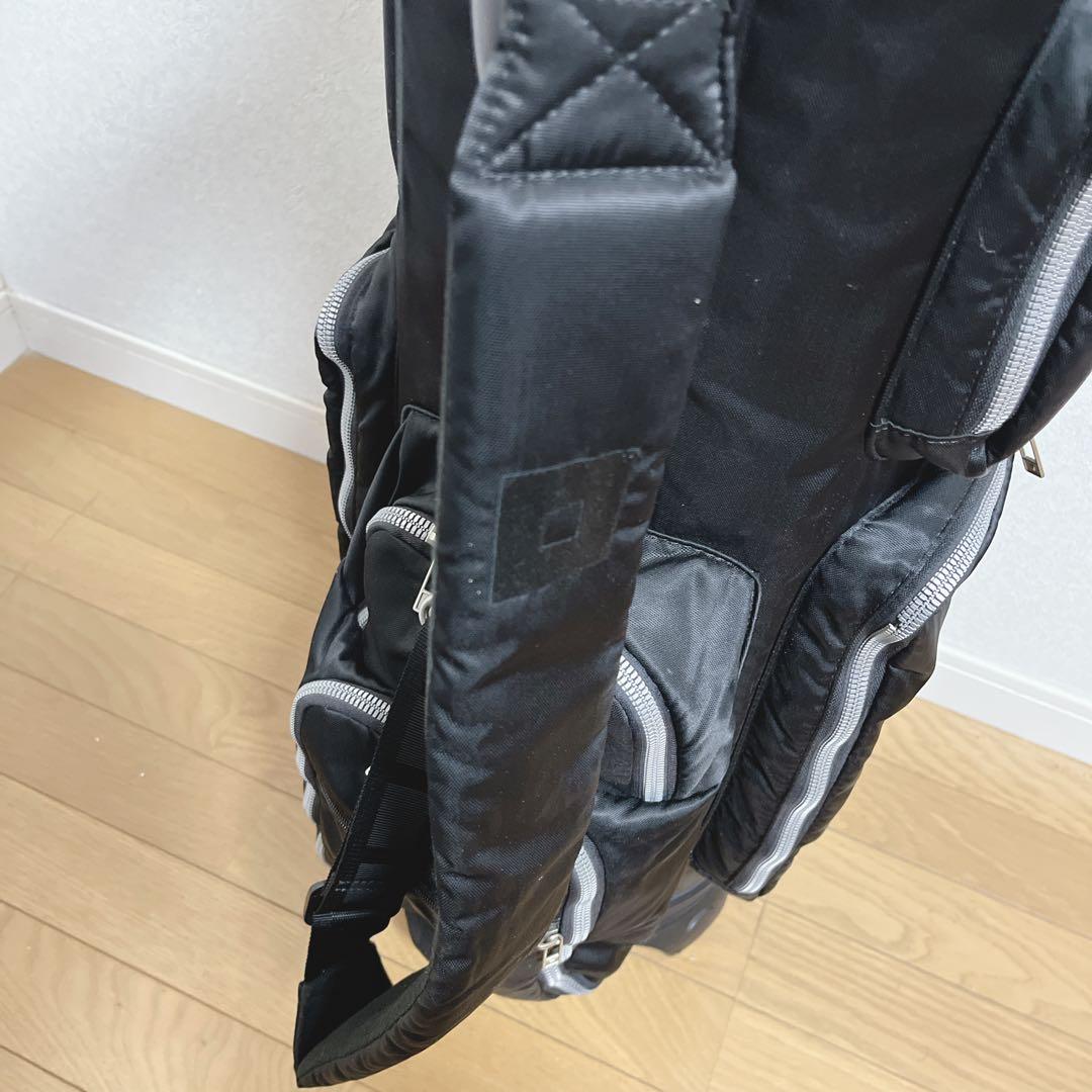 K112 onoff オノフ ナイロンツイルブラック キャディバッグ