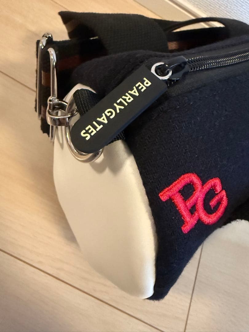 PEARLYGATES カートバッグ　カレッジワッペンシリーズ　2WAY