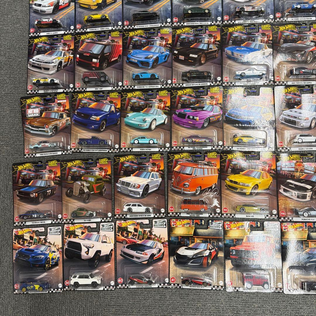 L*a様 Hot Wheels ブルーバード74台セット
