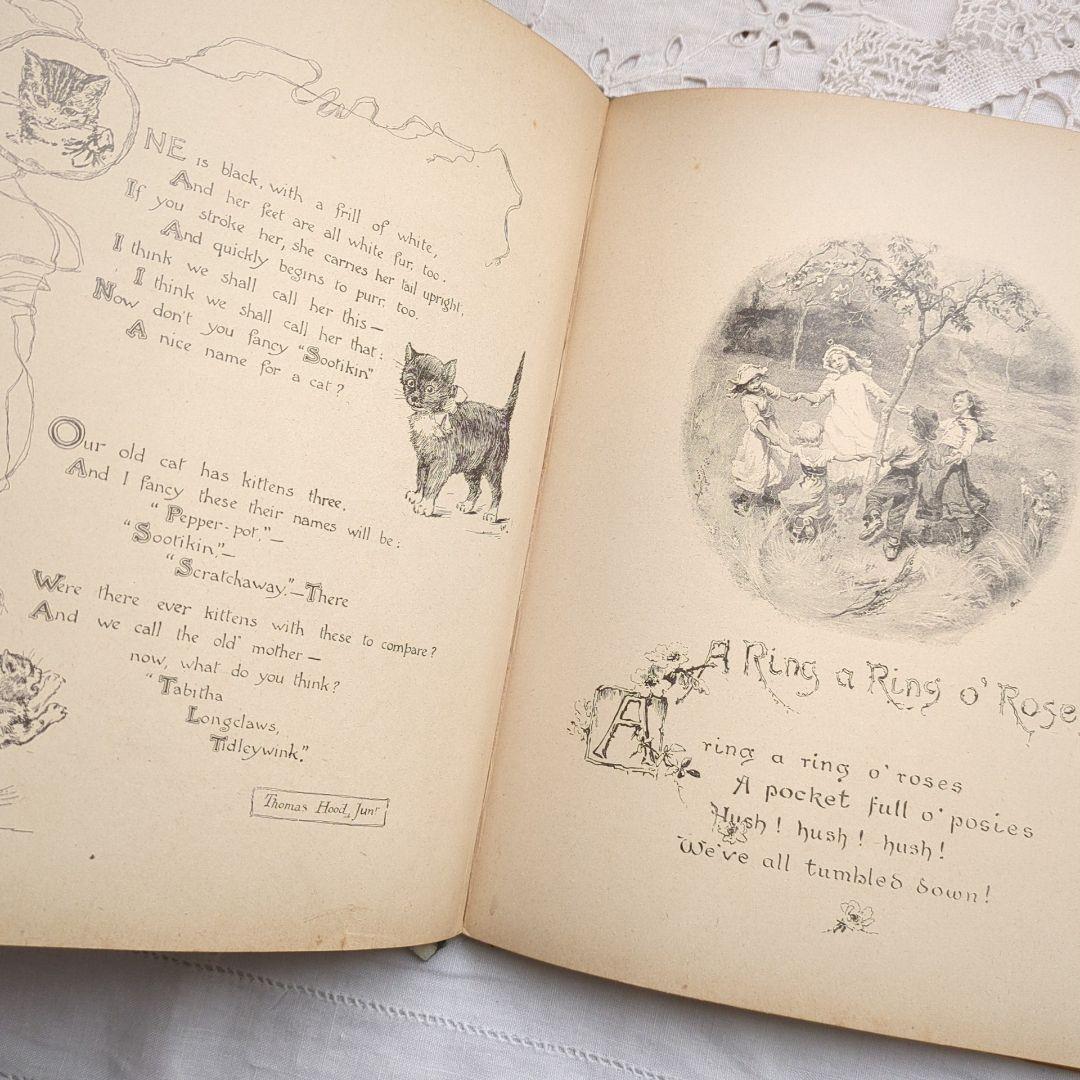 稀少1893アーネストニスター絵本 児童書 洋書 ヴィクトリアン アンティーク