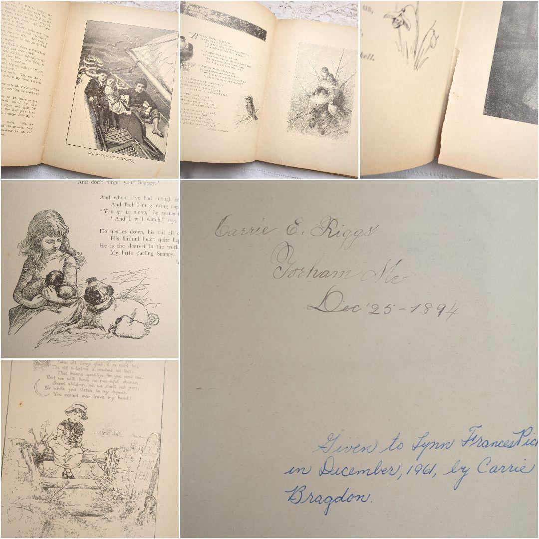 稀少1893アーネストニスター絵本 児童書 洋書 ヴィクトリアン アンティーク