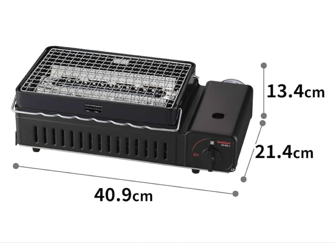 Iwatani 炉ばた焼器 炙りや2 カセットコンロ　専用代え網ｘ2 セット