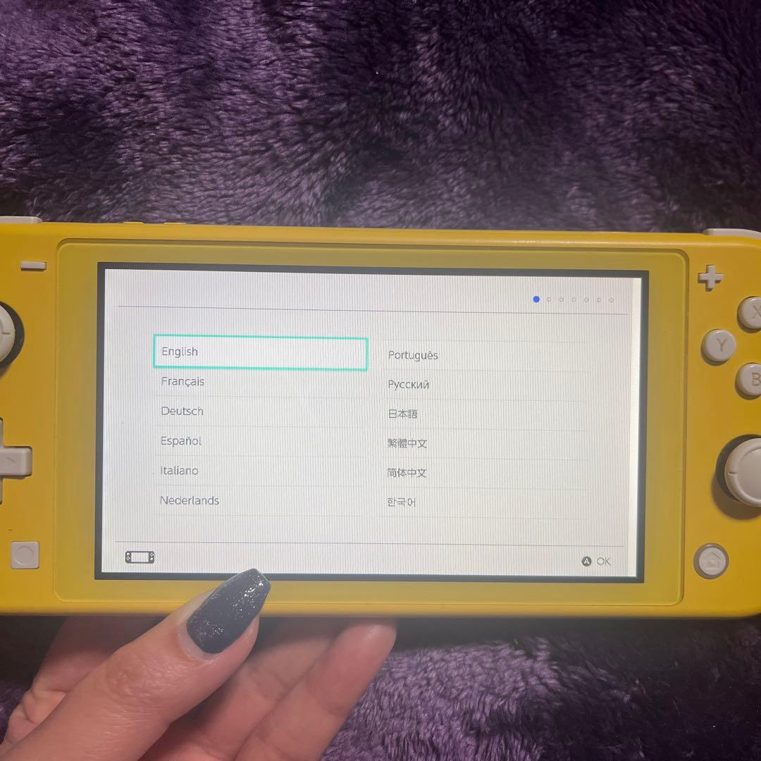 Nintendo Switch Lite イエロー　ジャンク品