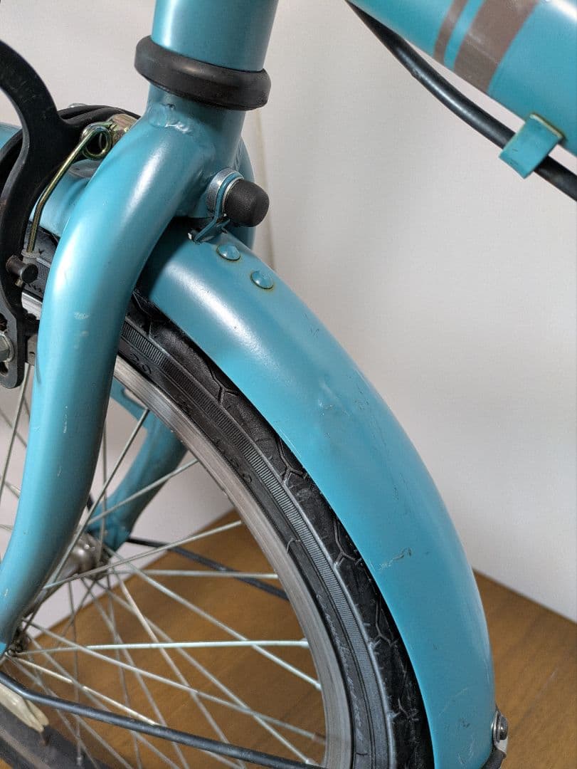 タイヤ前後・ライト新品】DAIWA CYCLE 20インチ 自転車 ブルー