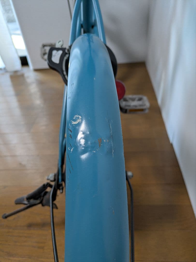 タイヤ前後・ライト新品】DAIWA CYCLE 20インチ 自転車 ブルー