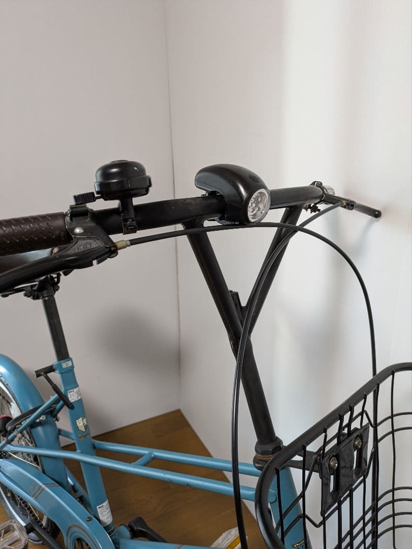 タイヤ前後・ライト新品】DAIWA CYCLE 20インチ 自転車 ブルー