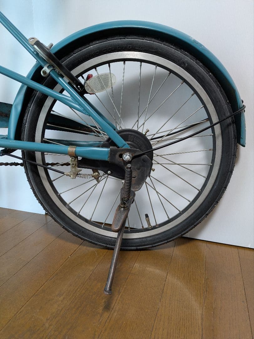 タイヤ前後・ライト新品】DAIWA CYCLE 20インチ 自転車 ブルー