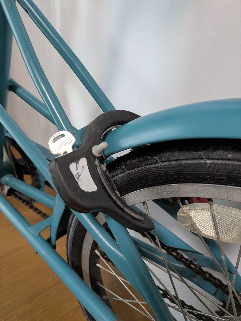 タイヤ前後・ライト新品】DAIWA CYCLE 20インチ 自転車 ブルー