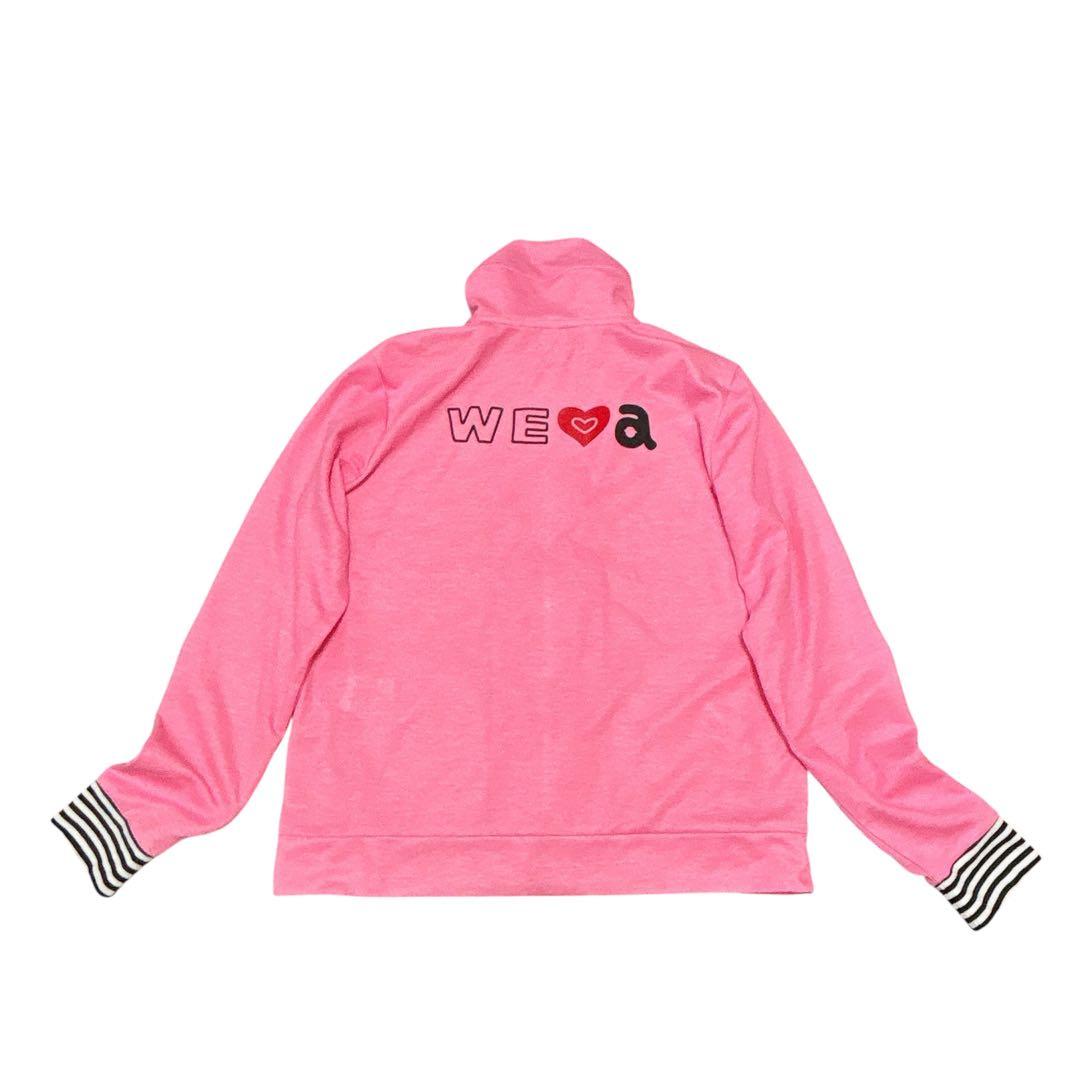 archivio アルチビオ ゴルフウェア　ジップジャケット　38 ピンク　白