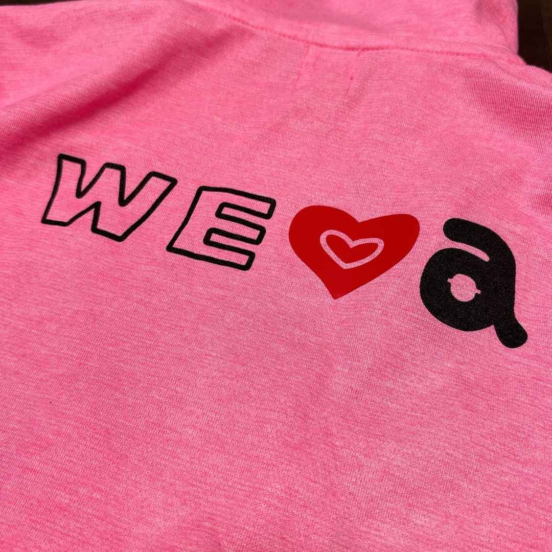 archivio アルチビオ ゴルフウェア　ジップジャケット　38 ピンク　白