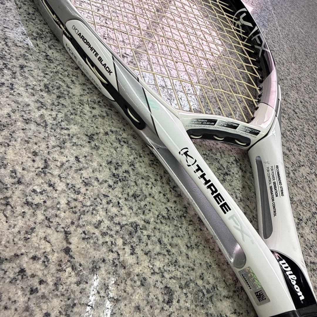K-Factor テニスラケットウィルソン KTHREE FX スポーツ 格安