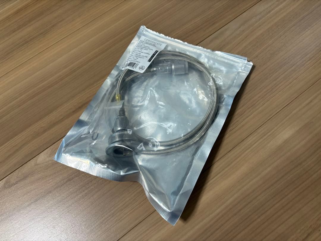 ★送料無料・美品★ガスユニット 4本連結式 ガスステーション スリム型 ホース付