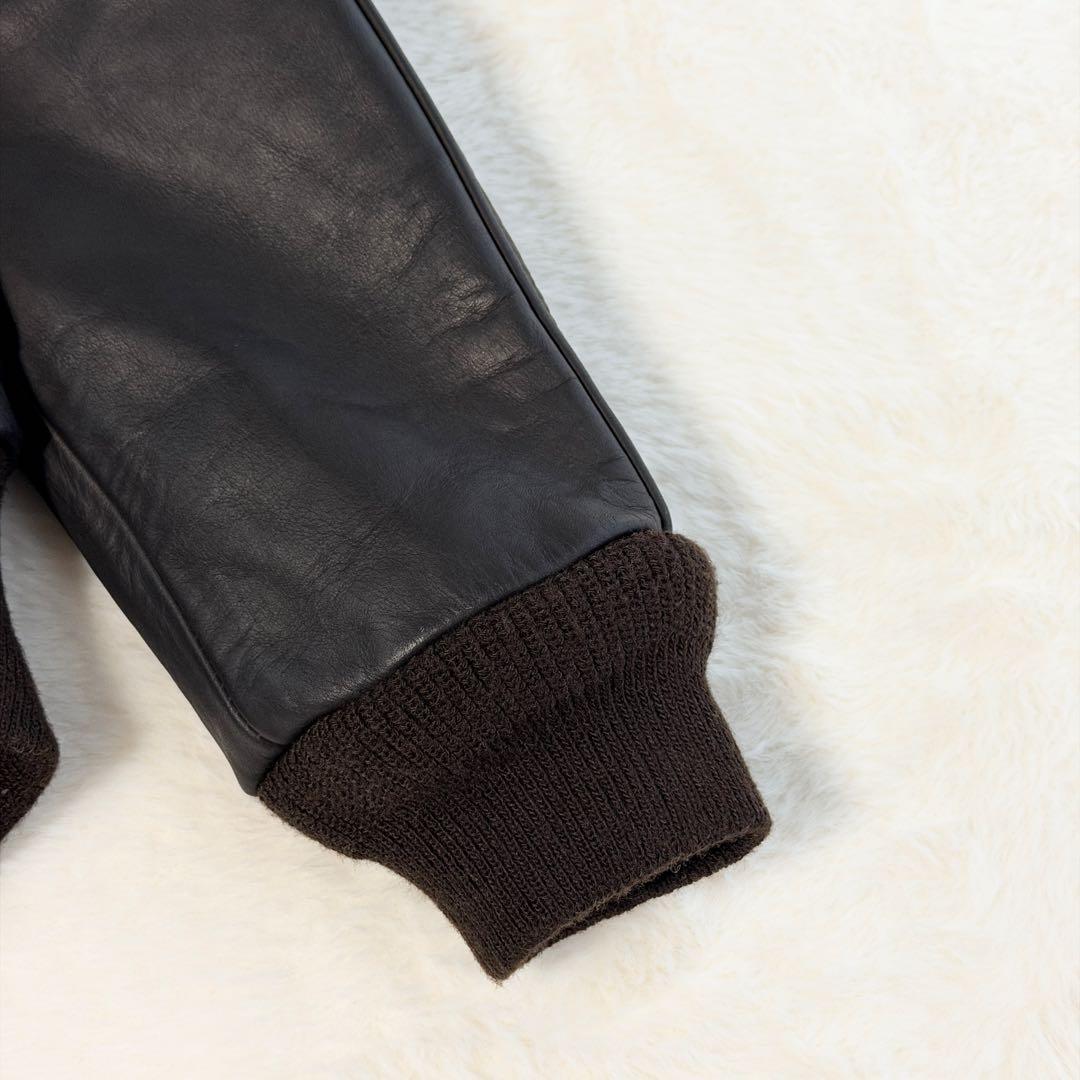 新品タグ AVIREX A-2 レザージャケット 本革 アメリカ製 38 M