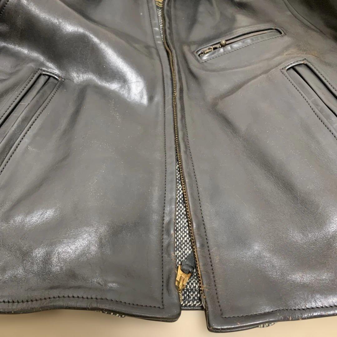 Aero Leathers レザージャケット 36サイズ 黒 ホースハイド
