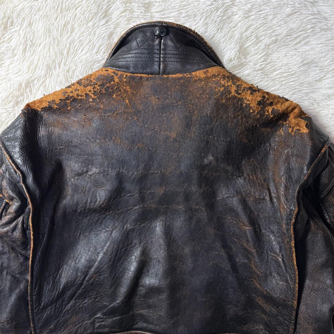 【極上エイジング】胸タグ AVIREX G-1 ピンナップガール 雰囲気◎ S