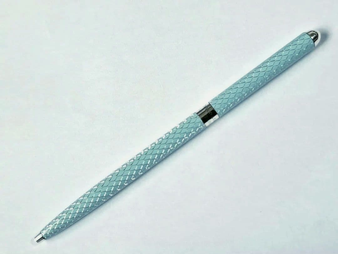 美品　TIFFANY　ティファニー　パースペン　ブルー　純銀製 ダイヤモンド