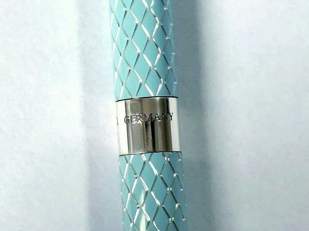 美品　TIFFANY　ティファニー　パースペン　ブルー　純銀製 ダイヤモンド