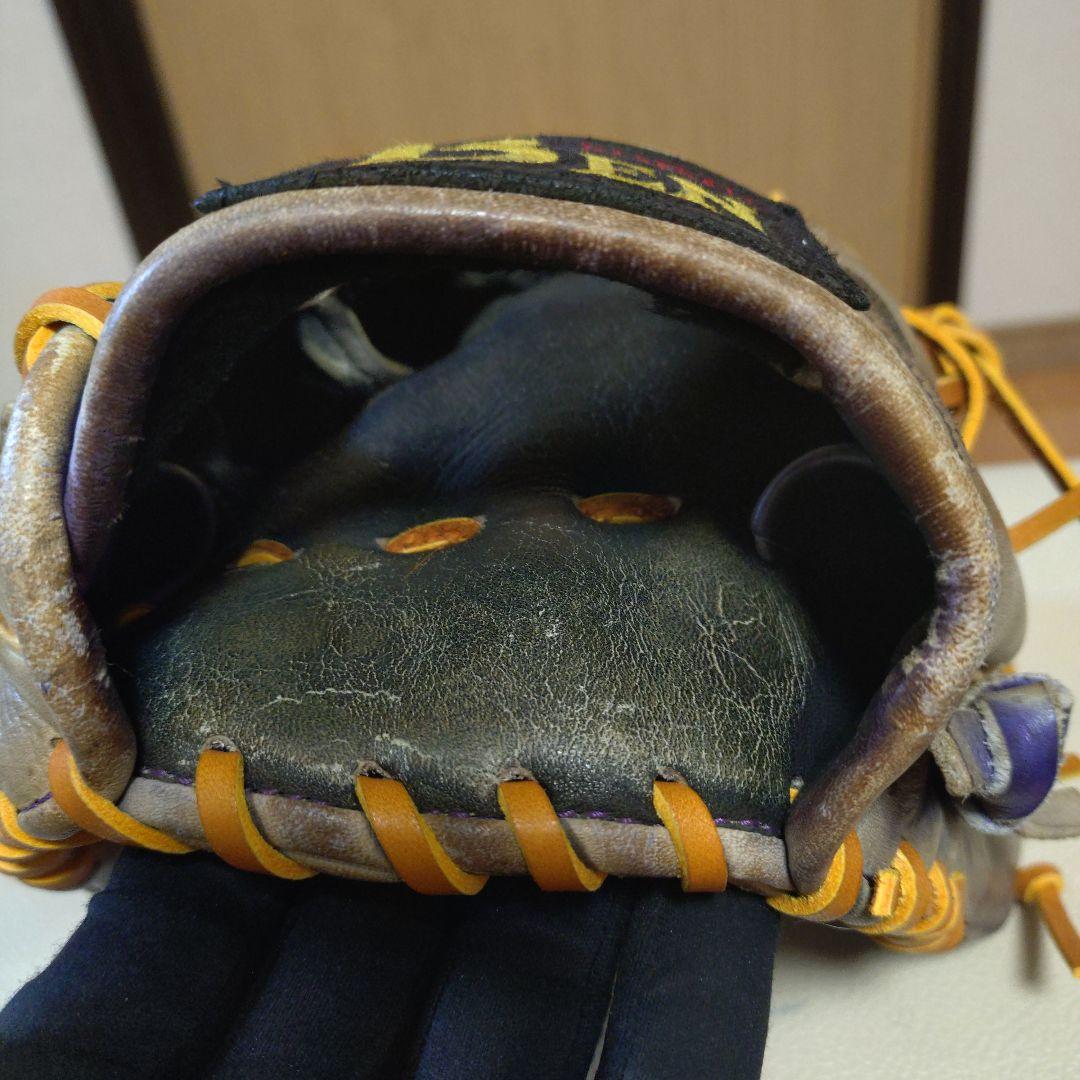 BENゼネラル　一般硬式軟式用グローブ　小さめ　レース交換