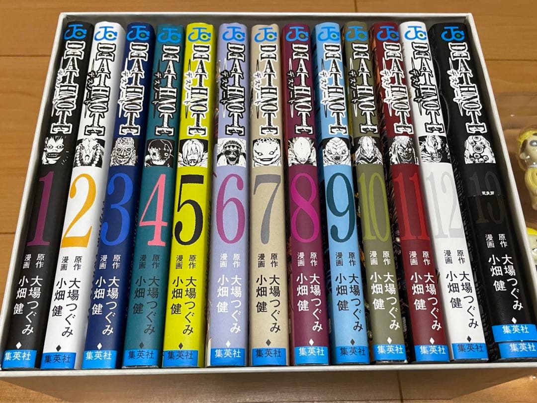 漫画デスノート 1〜13巻 全巻セット 収納ケース付 特典ニアの指人形付